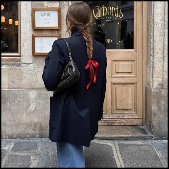 Y2K Retro Hobo Shoulder Bag Faux Leather Crossbody Purse with Zip - Picture 2 of 6